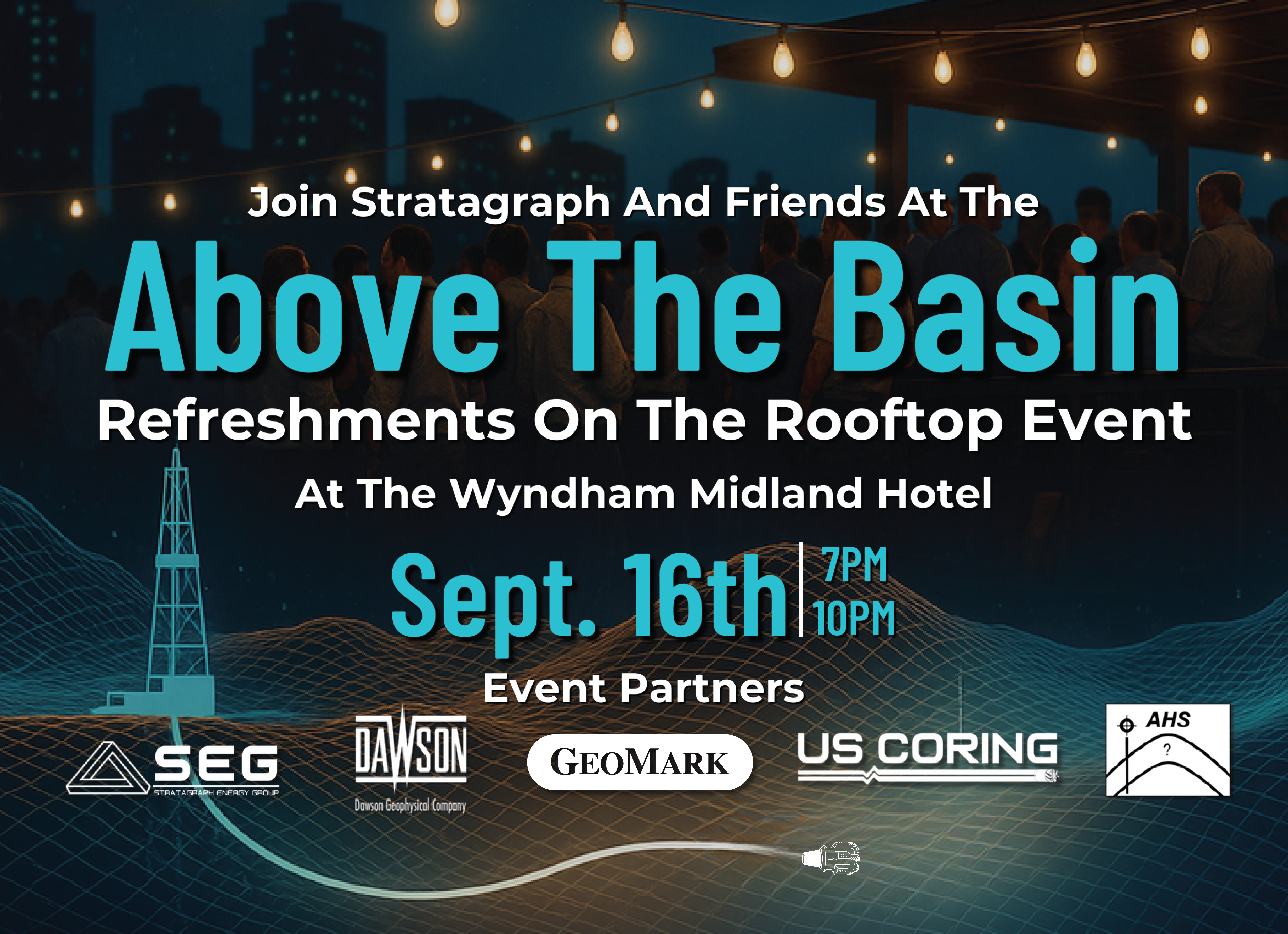 Sept 16th WTGS Party: Above The Basin- Refreshments On The Rooftop Event